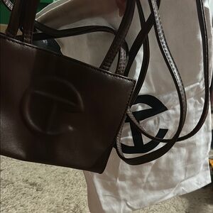 Telfar Dark Brown Mini Bag